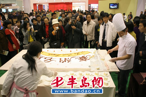 房展会现场