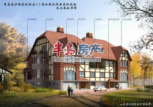 亚丁海岸度假酒店效果图