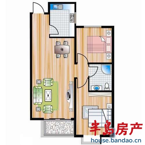 套二C户型