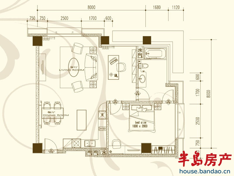 全部 一 二 三 四 五 六室  全部 一 二 三 四厅  全部 一 二 三 四卫  全部 一 二厨