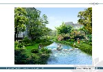 自然驳岸景观透视图（二）