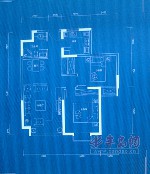 C(f)户型 92.82-93.81平米 二室二厅一卫