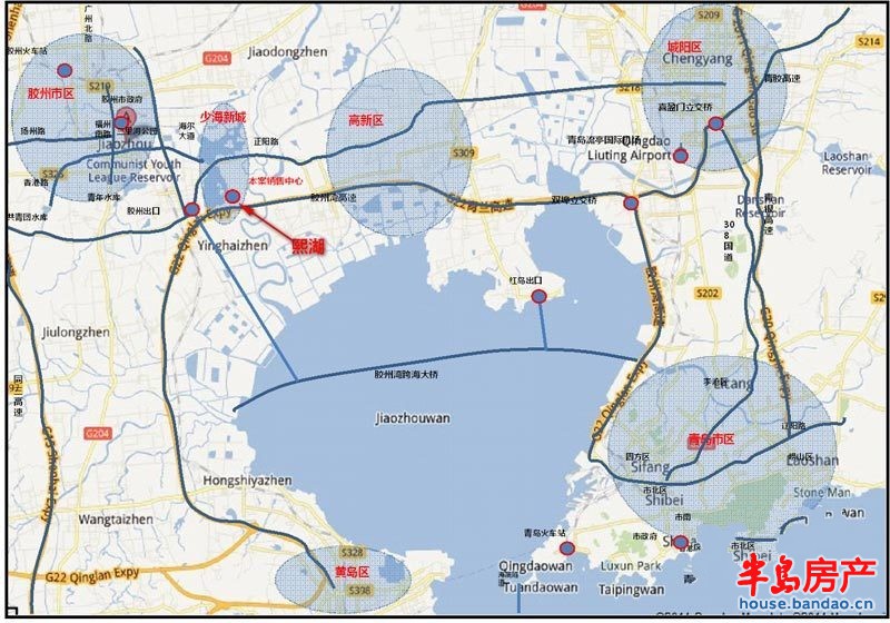 熙湖交通图