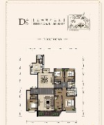 湾上D户型5室2厅3卫 279.76㎡