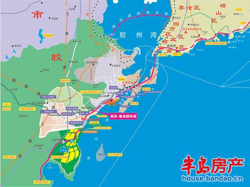 奥润馨海国际城区位图