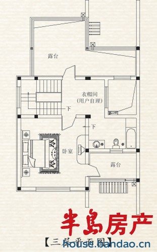 一山一墅S3三层255㎡