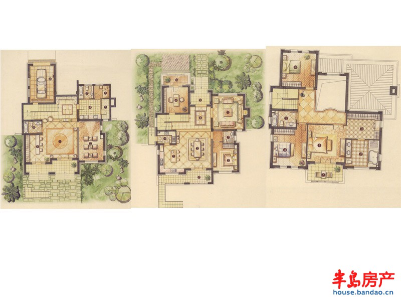 麗山国际D户型图11室4厅4卫2厨 446.00㎡