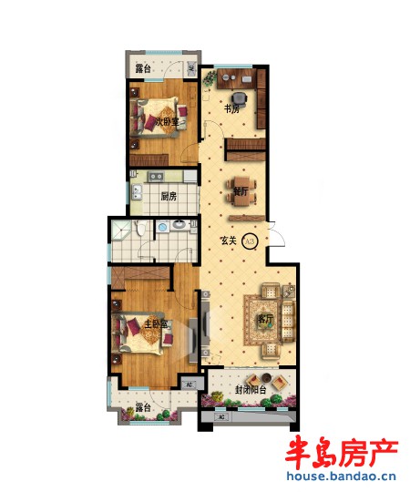 伟东地产户型图